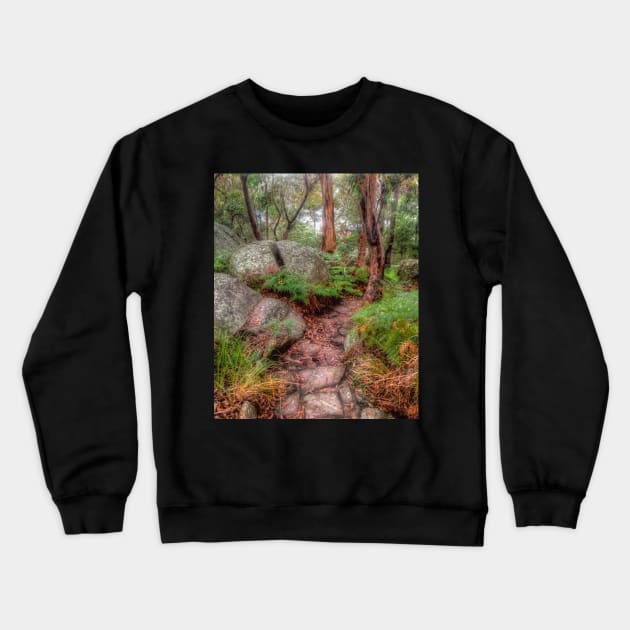 Split Rock at Oatley Park Crewneck Sweatshirt by Michaelm43